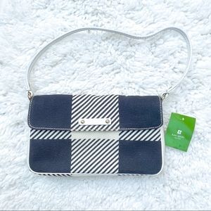 Kate Spade Y2K Bea Mini Bag White and Chocolate